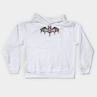 Resin Art Bat Kids Hoodie